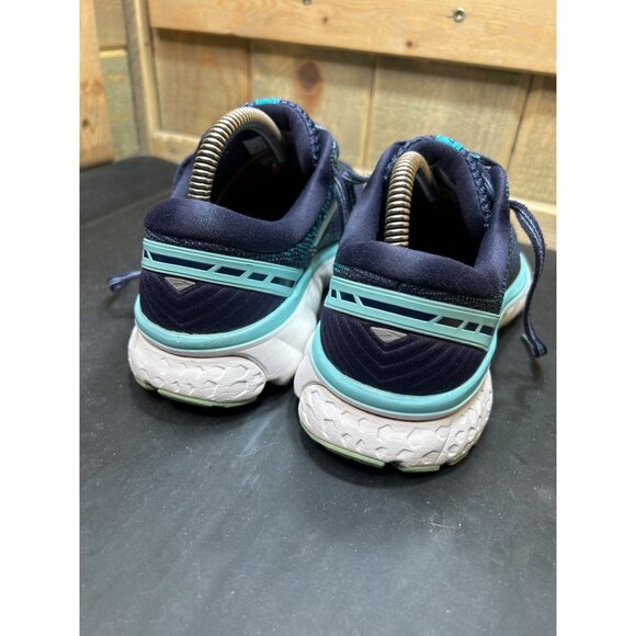 Brooks Ghost 11 Womens Running Shoes Size 7 Blue/Teal Mesh Upper Fair Condition - Picture 4 of 9